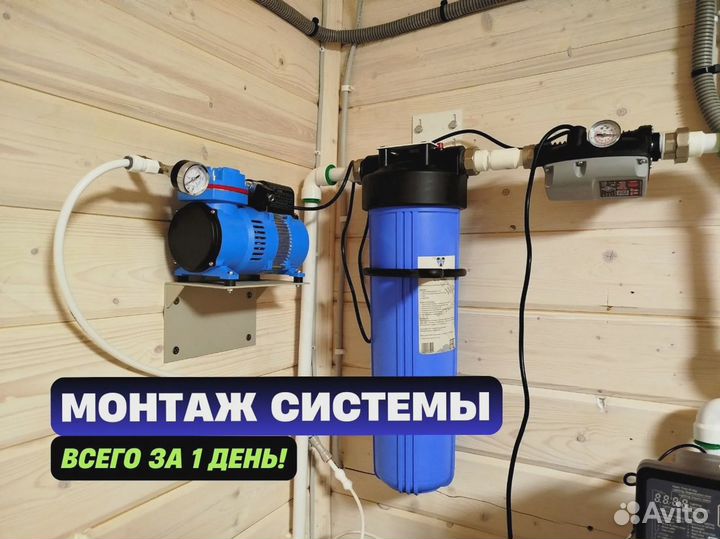 Система очистки воды для автомойки