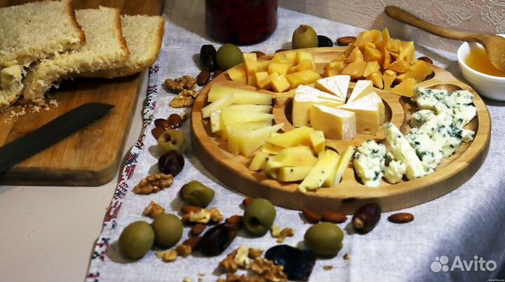 Сырная тарелка к красному вину
