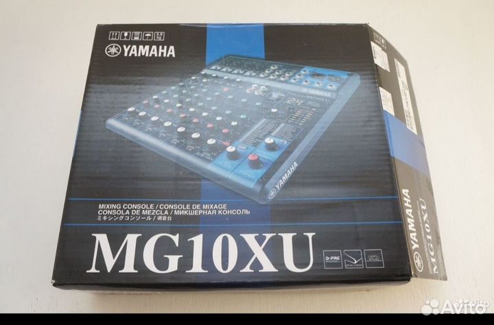 Микшерный пульт yamaha mg10xu