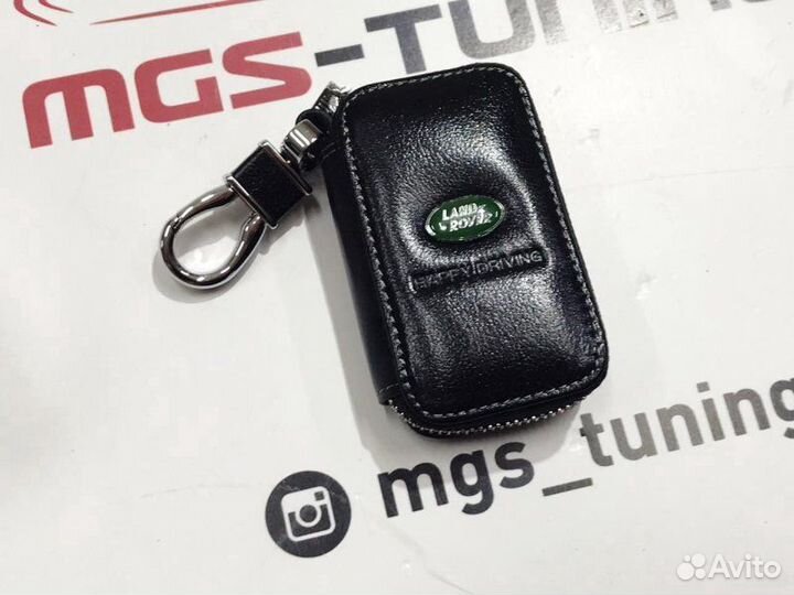 Ключница универсальная Land Rover черная