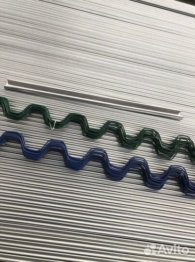 Профиль зигзаг Профиль +пружина