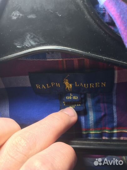 Ralph lauren рубашка