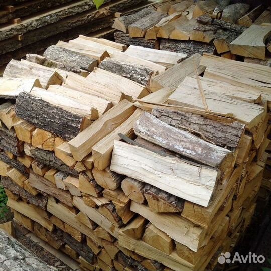 Дрова сухие осина 100 упаковок