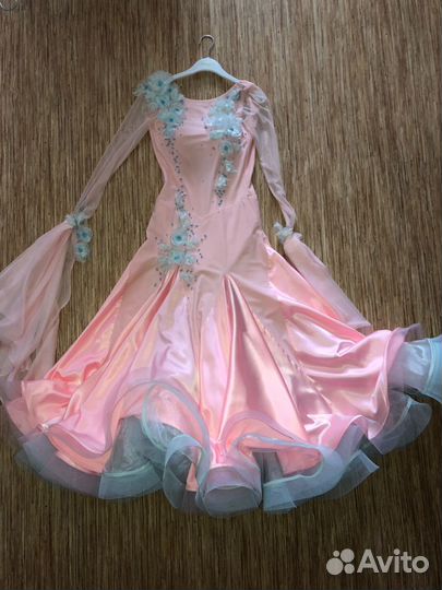 Платье стандарт для бальных танцев, Ю-1