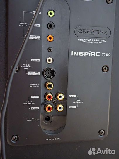 Колонки 5.1 Creative Inspire T5400 Logitech X-540