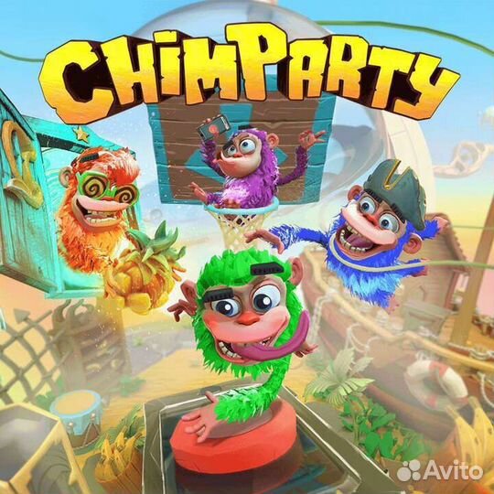 Chimparty playlink вечеринка в джунглях ps4 & ps5