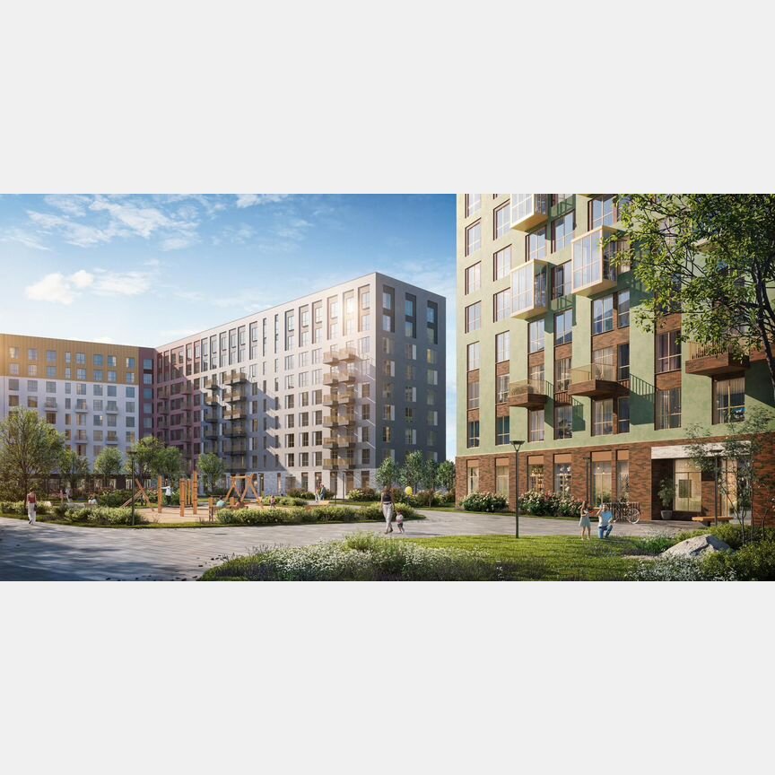 Квартира-студия, 23,1 м², 3/9 эт.