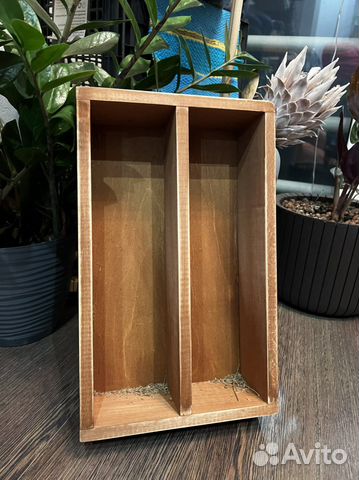 Коробка подарочная деревянная