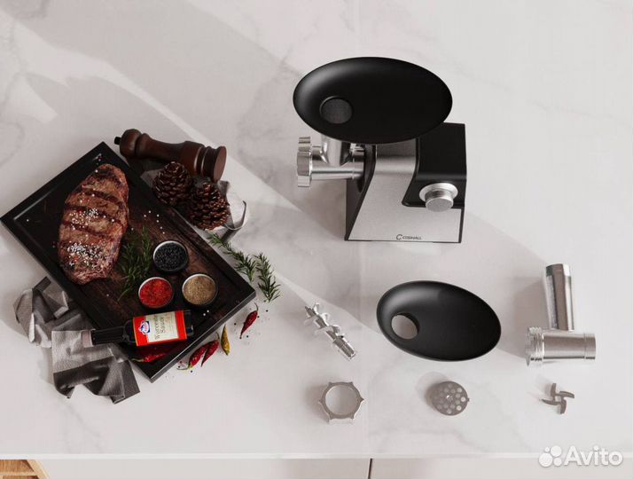 Мясорубка электрическая cosihall BQ-MG5B черная