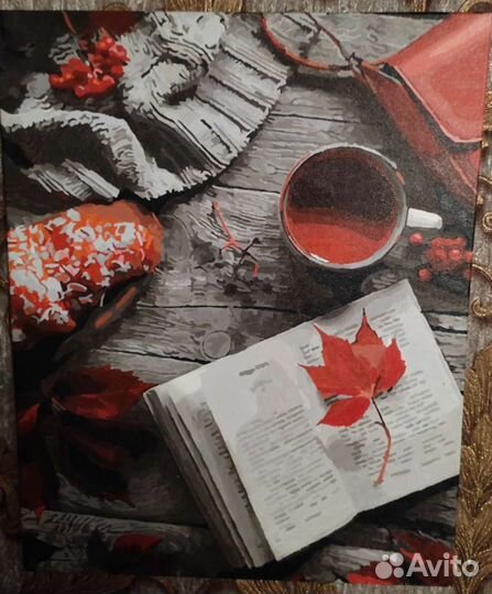 Готовые картины по номерам