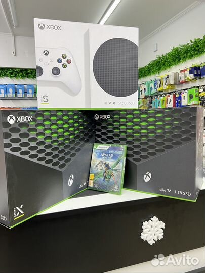 Xbox series s 1 Tb (черный)