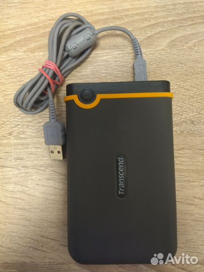 Переносной жёсткий диск Transcend 500gb StoreJet