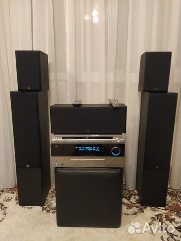 Ресивер Harman Kardon и колонки Monitoraudio