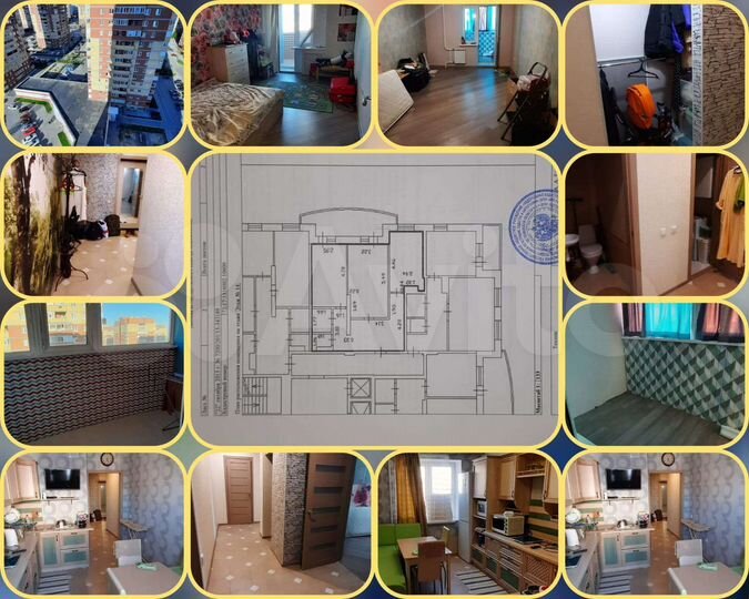 2-к. квартира, 64,4 м², 14/17 эт.