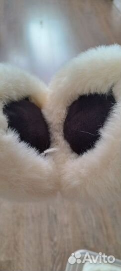 Меховые наушники