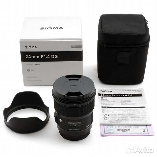 Sigma 24mm 1.4 art EF Обмен