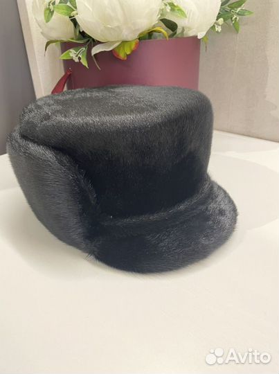 Шапка кепка мужская зимняя меховая натуральный мех