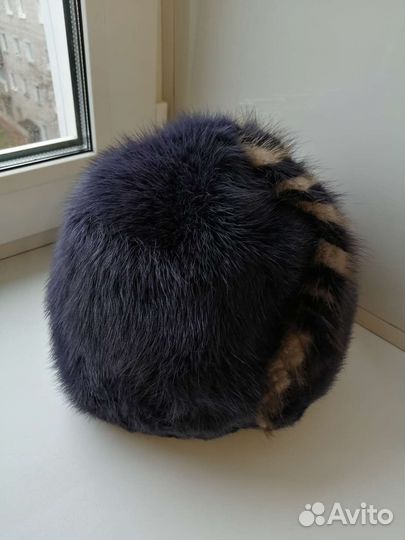 Шапка норковая женская