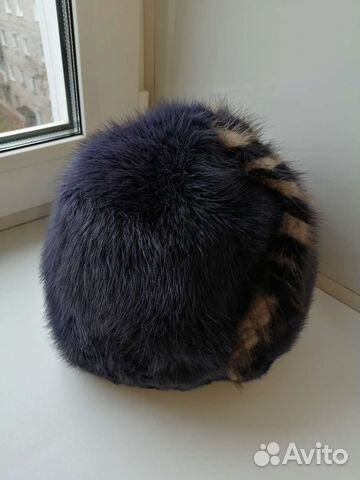 Шапка норковая женская