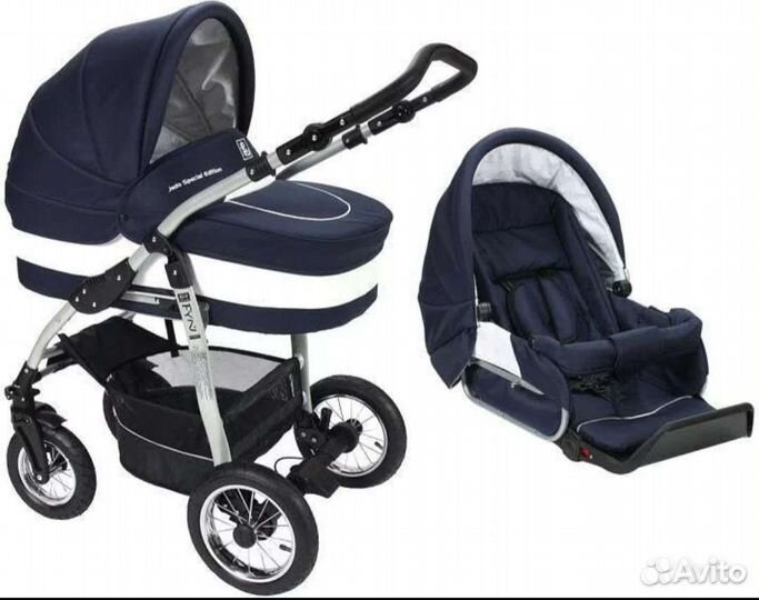 Коляска 2 в 1+ манеж-кровать в подарок