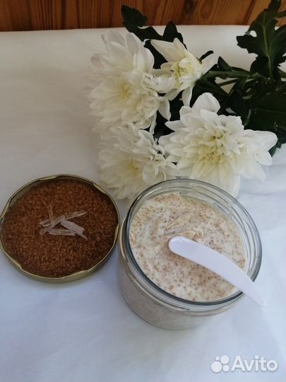 Охлаждающий сахарный скраб с ментолом