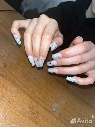 Наращивание ногтей модели бесплатно
