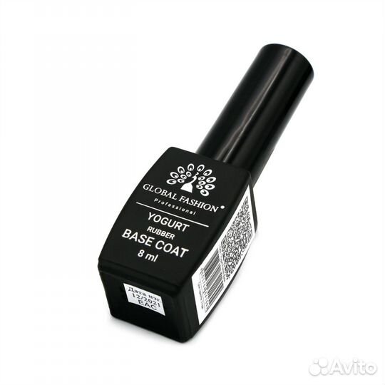 Каучуковая молочная френч база с полупрозрачной йо