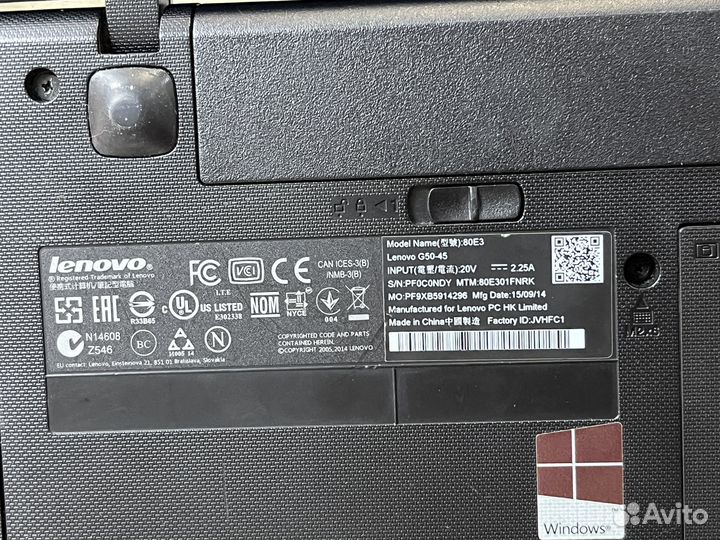 Ноутбук Lenovo G50-45 (арт 128883)