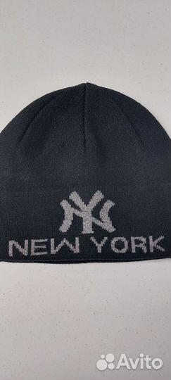Шапка мужская New Era New York по голове с флисом