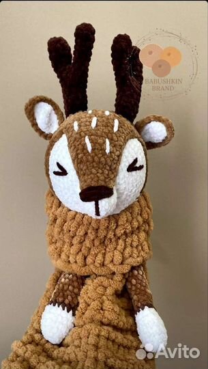 Пижамница олень, пингвин, слоник, мишка, бульдог