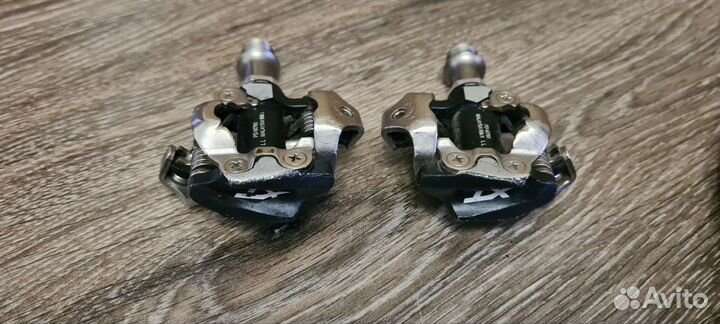 Контактные MTB педали Shimano М520, XT, XTR, DX