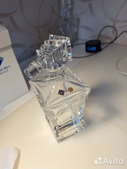 Графин для виски bohemia jihlava хрусталь