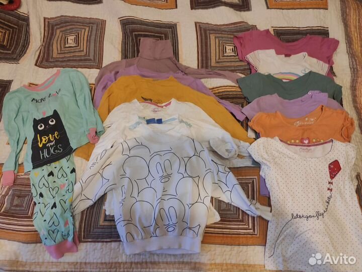 Пакет одежды на девочку 92 см