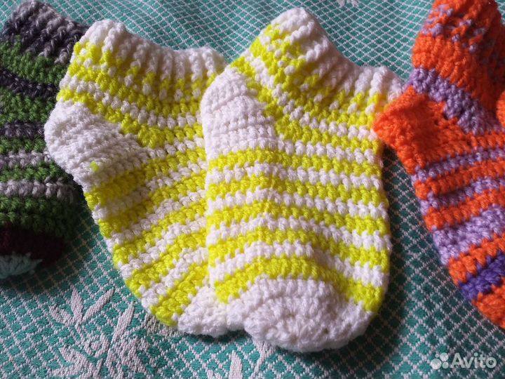 Носки вязаные детские