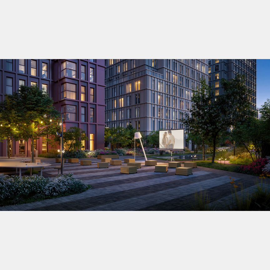 2-к. квартира, 53,4 м², 10/44 эт.