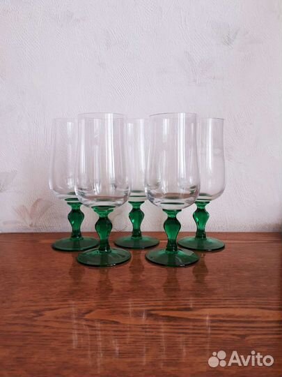 Фужеры бокалы цветное стекло