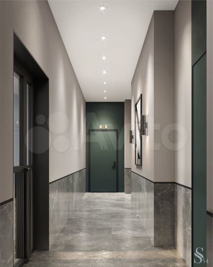 2-к. квартира, 60,6 м², 6/12 эт.