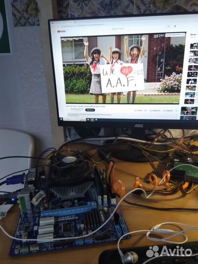 Мат. плата GA-H61M-D2-B3 (rev. 1.0) LGA1155