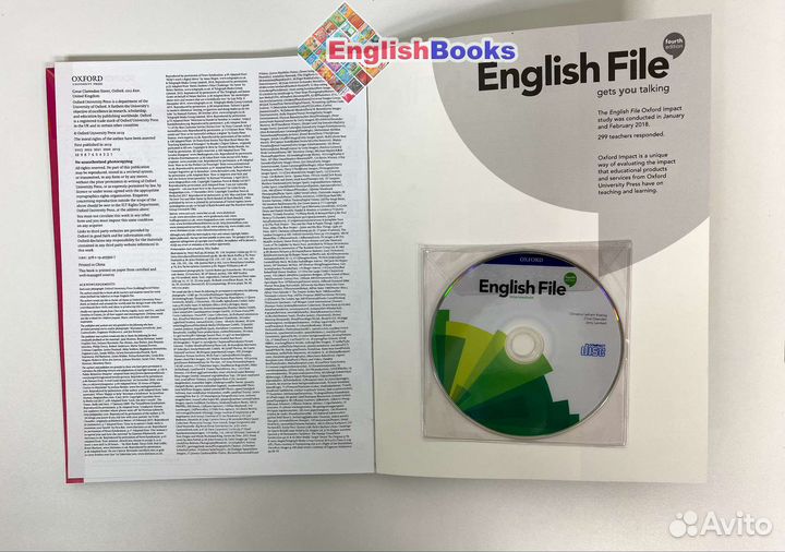English file 4ed intermediate комплект, новые