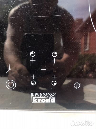 Стеклокерамика (стекло) от варочной панели Krona