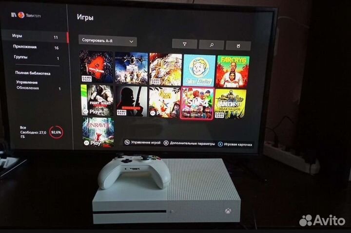 Игровая приставка xbox one s