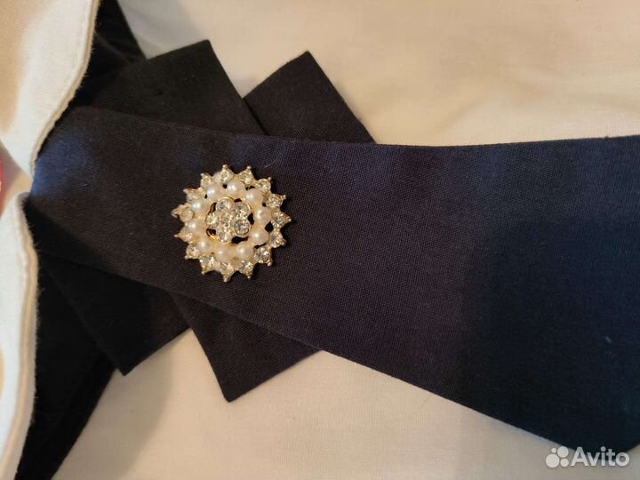 Блузка школьная нарядная, парадная