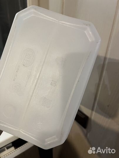 Канистра пластиковая 5 л, 2 л 1,5 л