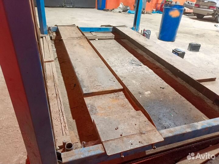 Подъемник автомобильный 4-х стоечный