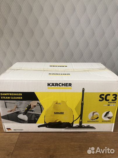 Пароочиститель karcher sc 3 easyfix