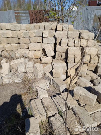 Продам гипсоблоки б/у