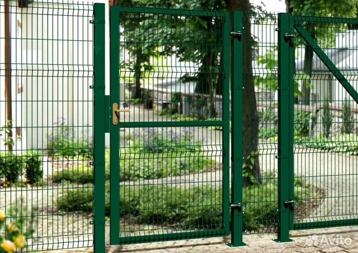 Забор из 3D сетки за 1 день под ключ