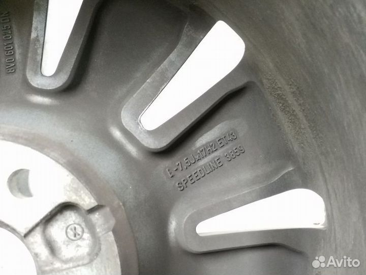 Диск колеса литой Audi A3 8V R17