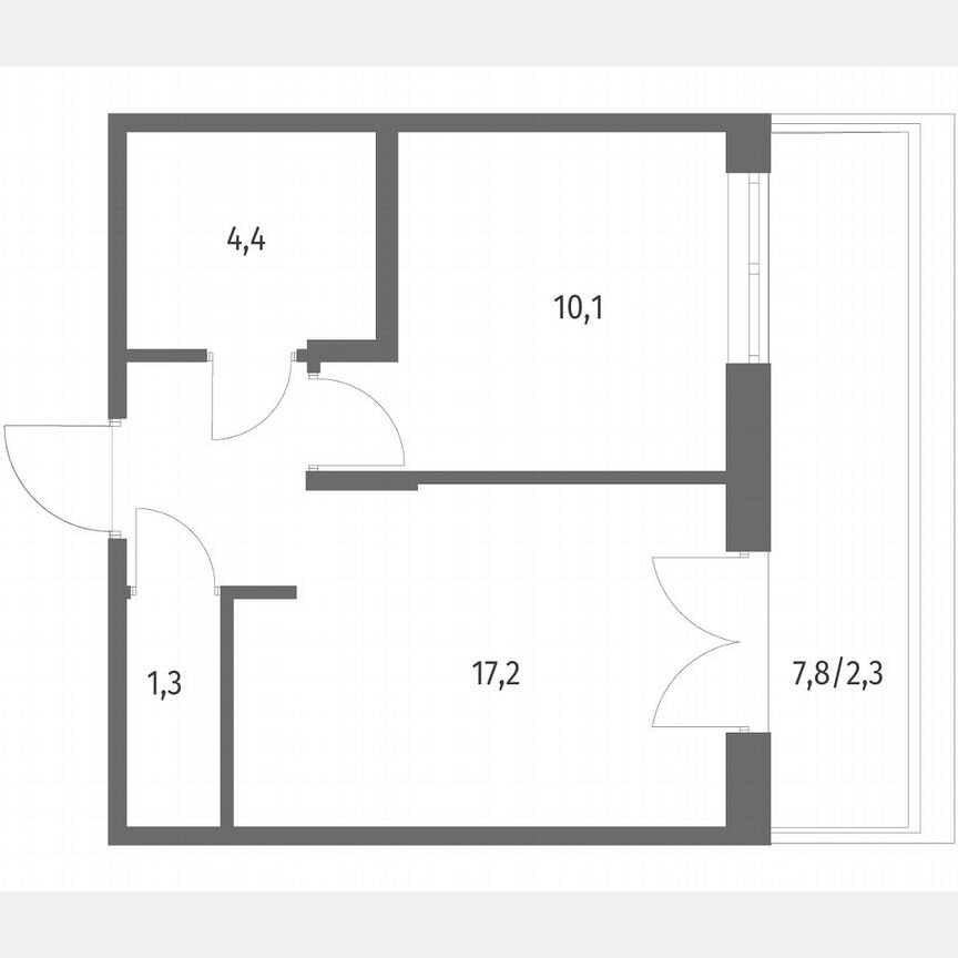 1-к. квартира, 35 м², 8/8 эт.