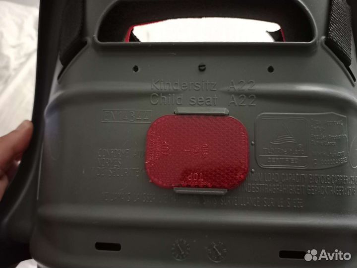 Детское велокресло